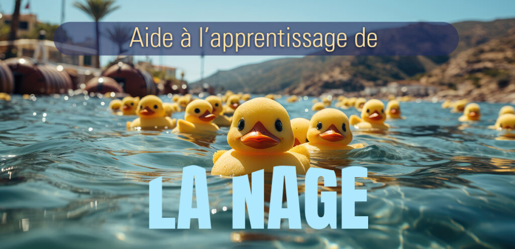 Aide à l'apprentissage de la nage